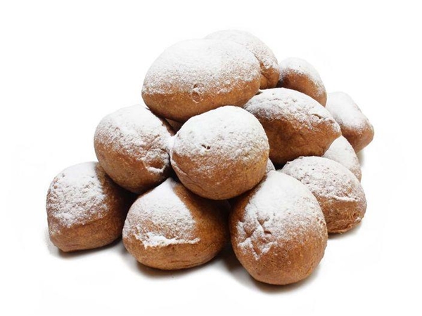 Oliebol zonder krenten